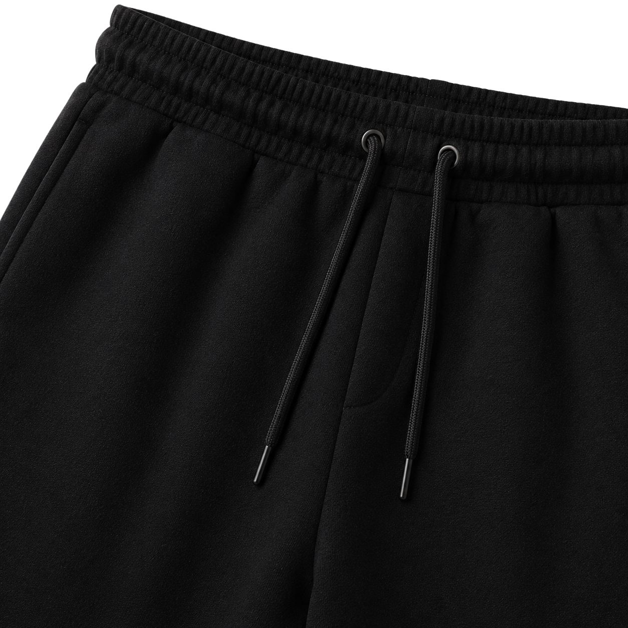 Premium Cotton Fleece Joggers – Black | Hensky Thurs